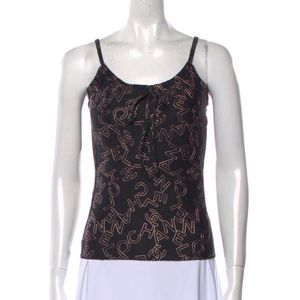 Chanel CC Logo allover Tank top
